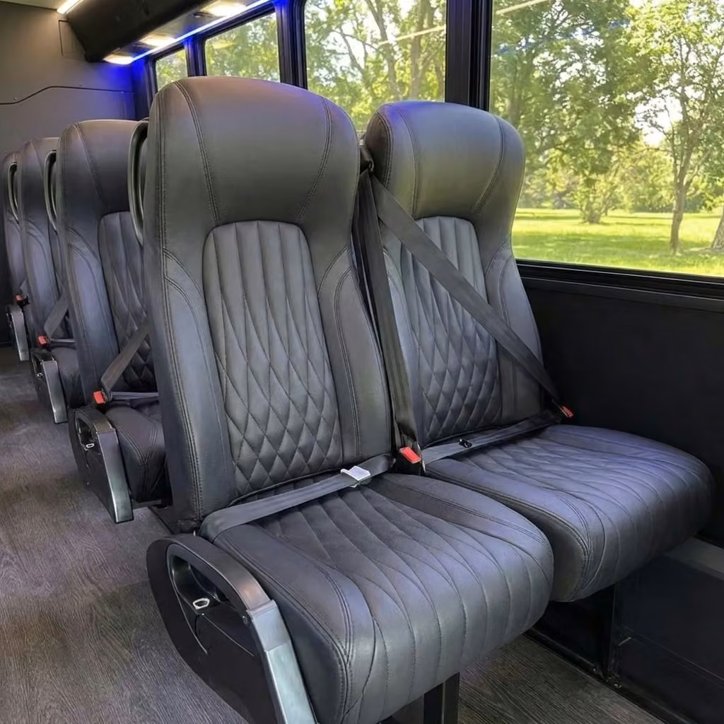 hollister 20 passenger minibus high back seats