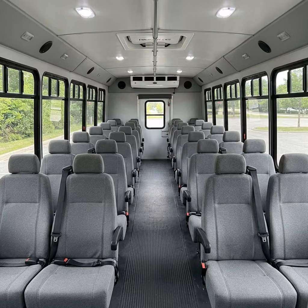 hollister 30 passenger minibus seating