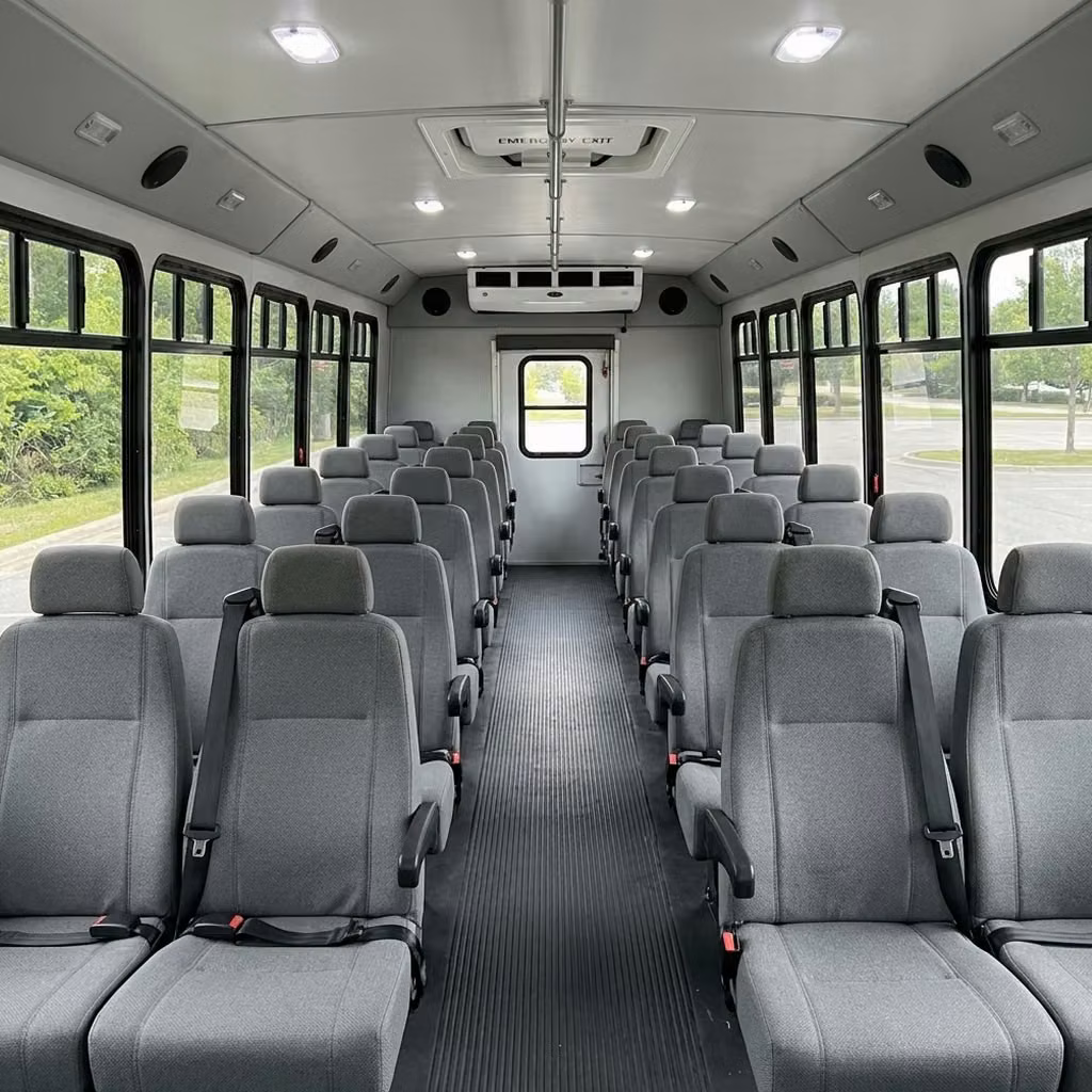 hollister 35 passenger minibus seating