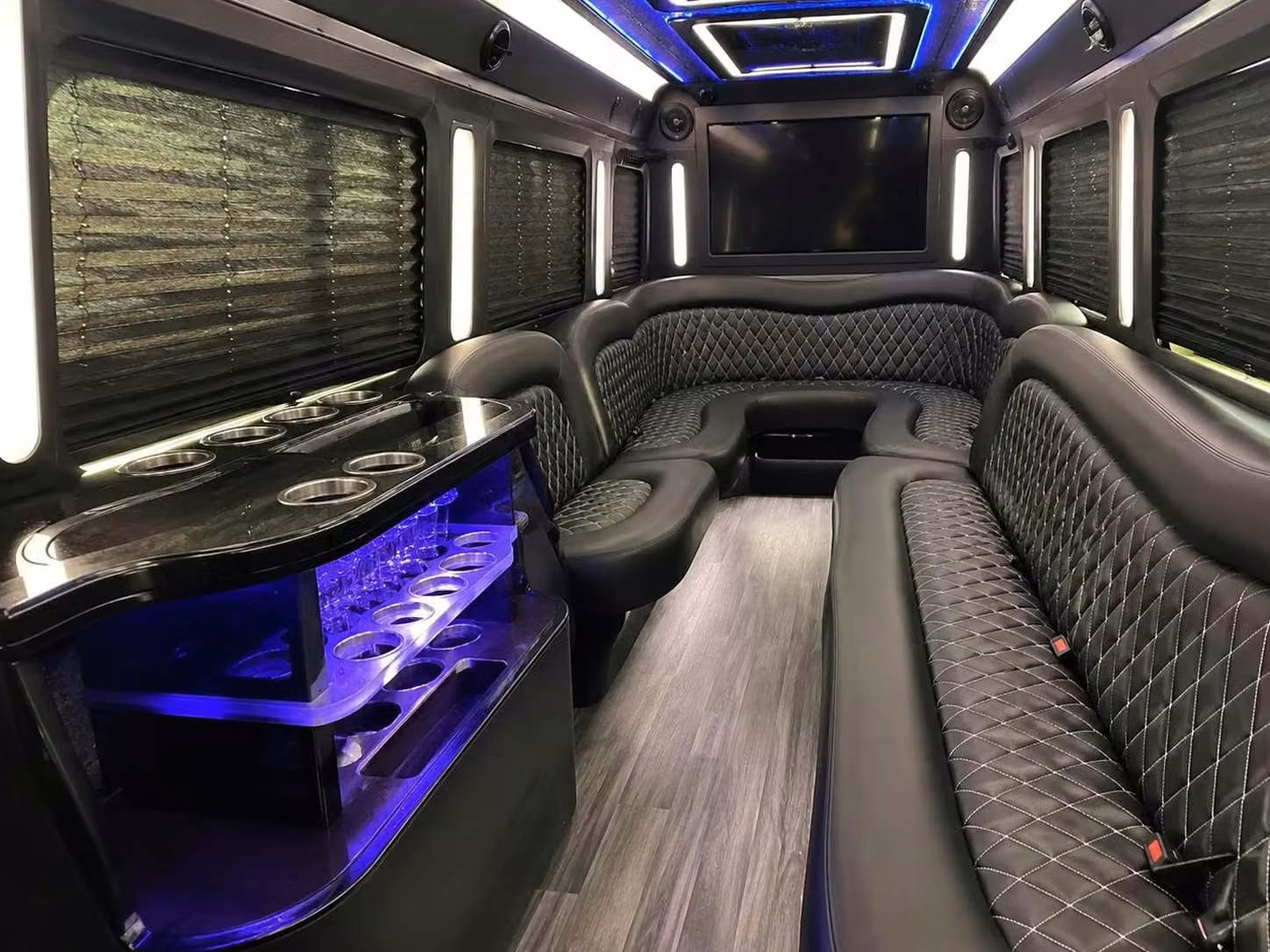 hollister party bus bar area