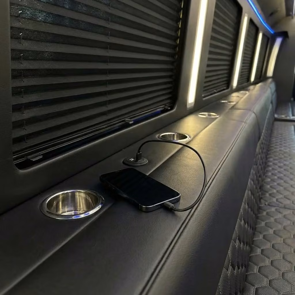 hollister party bus usb charging