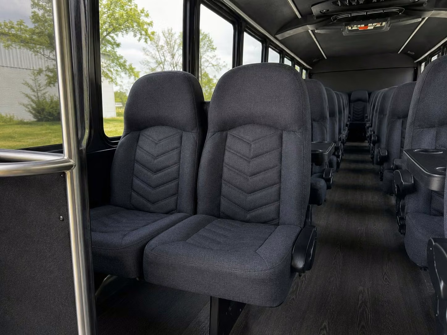 25 passenger minibus interior